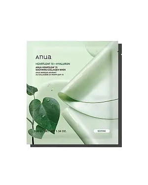 Anua Heartleaf 70 Soothing Collagen Mask - Καταπραϋντική gel ολονύκτια μάσκα
