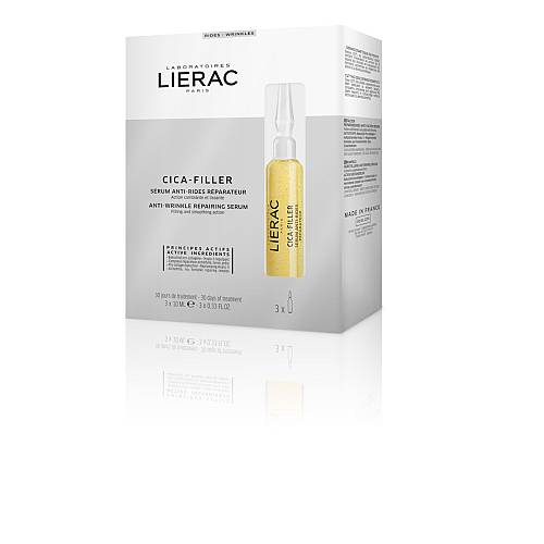 Lierac Cica-Filler Anti-Wrinkle Repairing Serum, Αντιρυτιδικός Ορός Επανόρθωσης 3x10 ml
