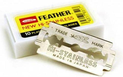 Feather Blades Platinum Coated Blades 10τεμ