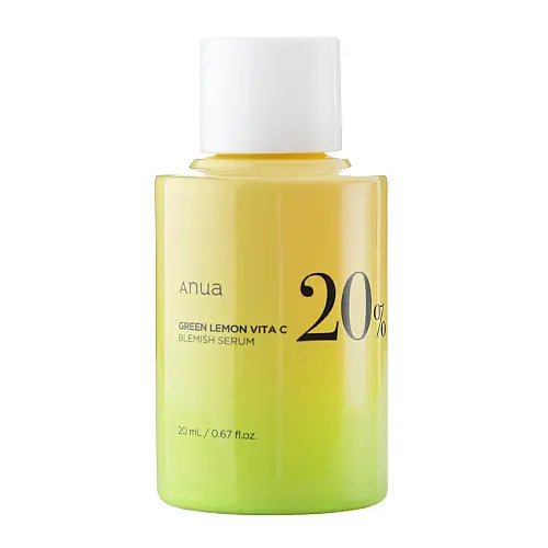 Anua - Green Lemon Vita C Blemish Serum - Brightening Face Serum - 20ml
