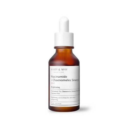 MARY & MAY Niacinamide + Chaenomeles Sinensis Serum -Ορός για ομοιόμορφο και λαμπερό δέρμα - 30ml