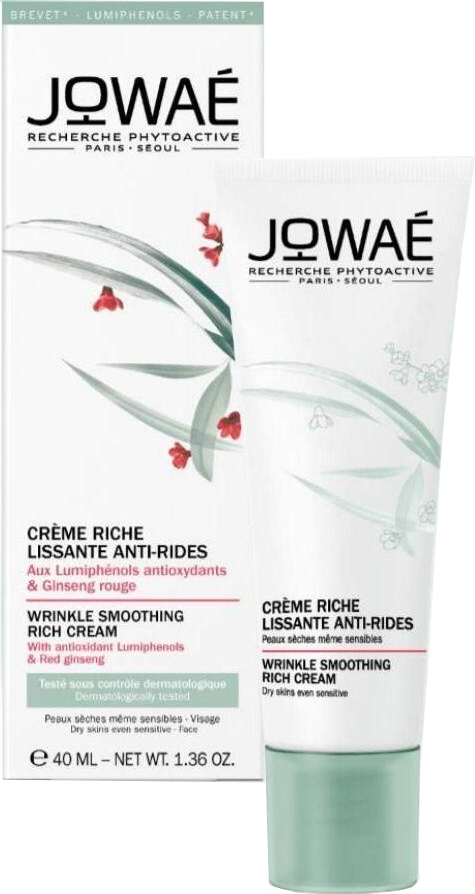 Jowae Anti-Rides Rich Ενυδατική & Αντιγηραντική Κρέμα Προσώπου Ημέρας για Ξηρές Επιδερμίδες με Υαλουρονικό Οξύ - 40ml