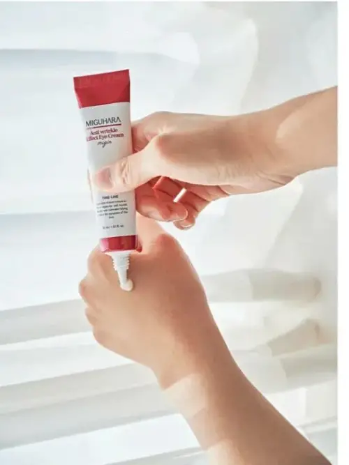 Miguhara Anti-Wrinkle Effect Ενυδατική Κρέμα Ματιών κατά των Μαύρων Κύκλων με Υαλουρονικό Οξύ 30ml