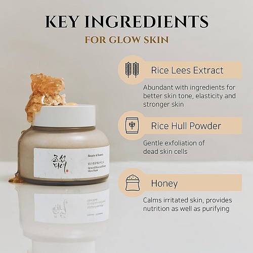 Beauty of Joseon Ground Rice And Honey Glow Μάσκα Προσώπου για Λάμψη - 150ml