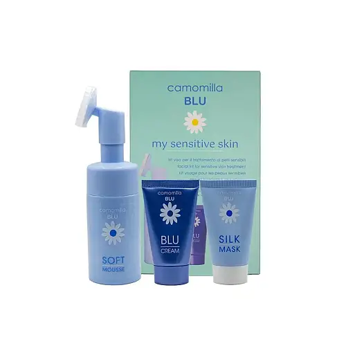 Camomilla BLU My Sensitive Skin Soft Mousse 100ml & Face Mask 30ml & Protective Cream 30ml