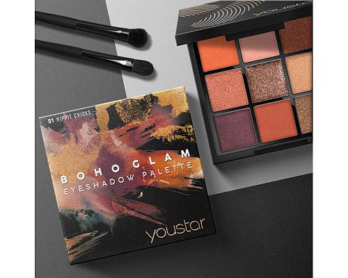 You star 01 HIPPIE CHICK BOHO GLAM EYESHADOW PALETTE 10G