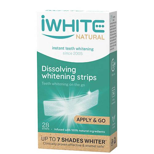 iWhite Natural Teeth Whitening Strips 28pcs