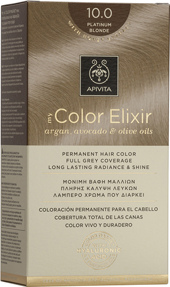 Apivita My Color Elixir Μόνιμη Βαφή Μαλλιών No 10.0  Κατάξανθο
