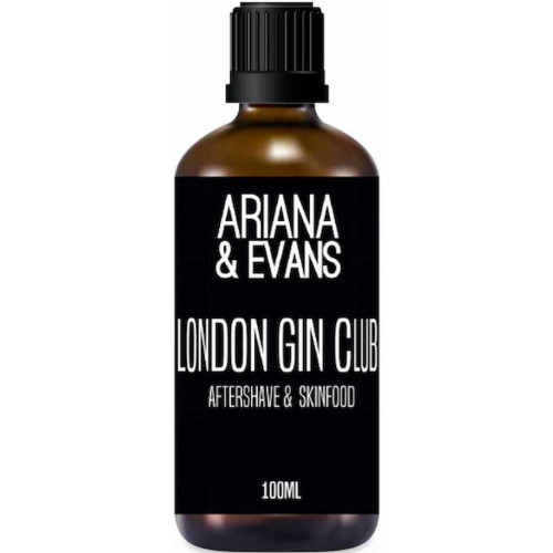 Ariana & Evans London Gin Club After Shave Lotion and Skin Food 100ml (ενισχυμένη λοσιόν για μετά το ξύρισμα)