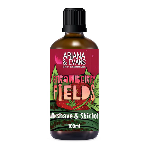 Ariana & Evans Strawberry Fields After Shave Lotion and Skin Food 100ml (ενισχυμένη λοσιόν για μετά το ξύρισμα)