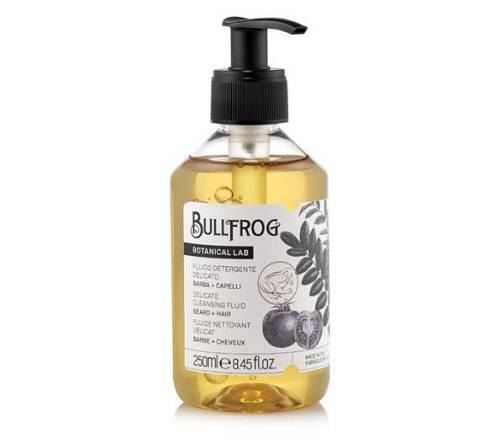 Bullfrog – Botanical Lab, Delicate Cleansing Fluid for Hair and Beard 250ml (απαλό καθαριστικό για μαλλιά και γένεια)