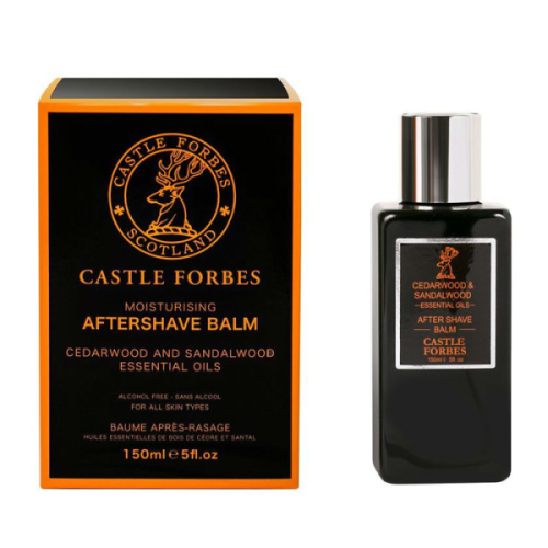 Castle Forbes – Cedarwood and Sandalwood Essential Oils Aftershave Balm 150ml (Μπαλμ για μετά το ξύρισμα)