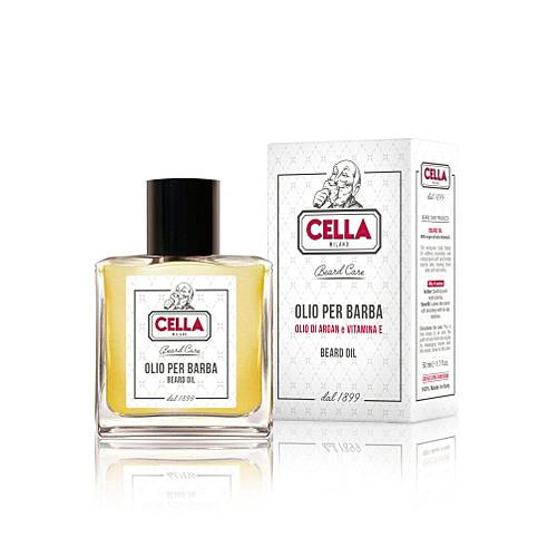 Cella Beard Oil Argan & vit E  - Λάδι για το μούσι με Argan και βιταμίνη Ε - 50ml