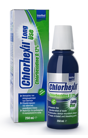 Chlorhexil 0,12% Mouthwash Long Use Στοματικό Διάλυμα 250ml