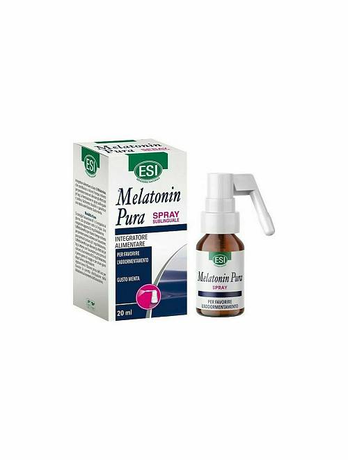 ESI Melatonin Pura Spray Συμπλήρωμα Διατροφής για την Αντιμετώπιση της Αϋπνίας & του Jet Lag, 20ml