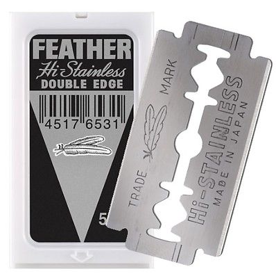 Feather Blades Platinum Coated Blades 5τεμ