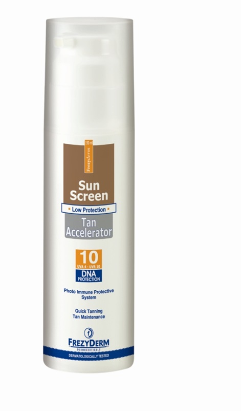 Frezyderm Sunscreen Tan Accelerator Spf10 ,150ml