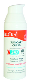Froika Sun Care Cream Αντηλιακό Προσώπου SPF50 50ml