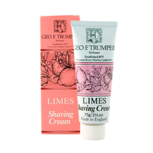 Geo. F. Trumper Extract of Limes soft shaving cream tube 75g (κρέμα ξυρίσματος σωληνάριο)
