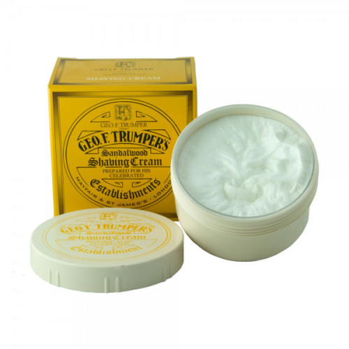 Geo. F. Trumper Sandalwood soft shaving cream bowl 200g (κρέμα ξυρίσματος βάζο)