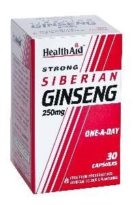 Health Aid HealthAid Siberian Ginseng 250mg capsules 30's
