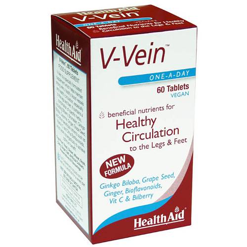 Health Aid V-Vein, 60 ταμπλέτες
