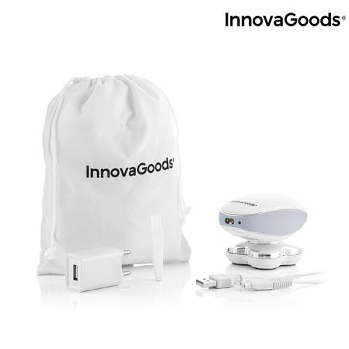 InnovaGoods V0101159  Wellness Beauté  Επαναφορτιζόμενη Συσκευή Αποτρίχωσης με 4 Κεφαλές και LED