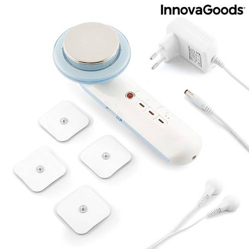 InnovaGoods V0103243 Wellness Beauty  3-in-1 Ultrasonic Cavitation Anti-cellulite Massager with Infrared and Electrostimulation CellyMax - 3-σε-1 Υπερηχητική Συσκευή Μασάζ  Με υπέρυθρες και ηλεκτροδιέγερση