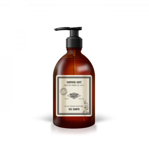 Institute Karite Shampooing 500ml – Creme de Lait (σαμπουάν εμπλουτισμένο με βούτυρο καριτέ)