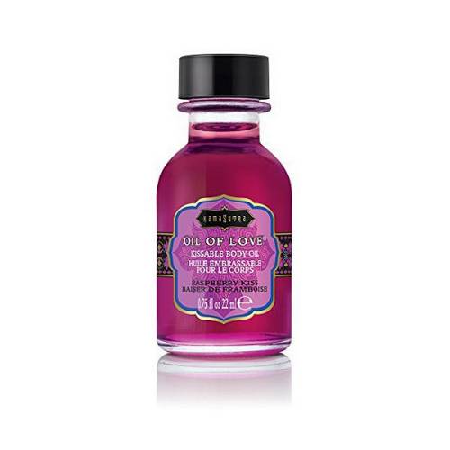 Kama Sutra Wild Raspberry Erotic Oil (22 ml ) -  Ερωτικό Λάδι Από Άγρια Βατόμουρα (22ml)