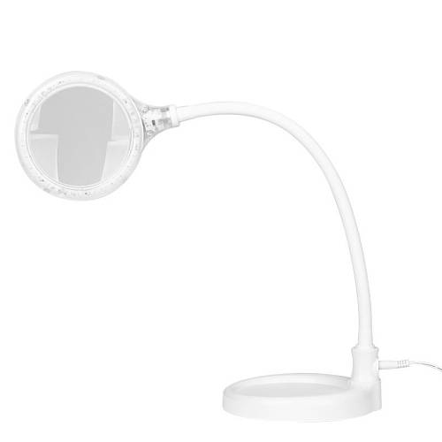 LAMP LUPA ELEGANTE 2014-2R 30 LED SMD 5D ΜΕ ΒΑΣΗ  -  LED φωτιστικό με μεγεθυντικό φακό λευκό 6watt