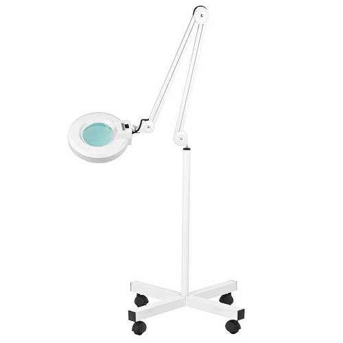 LUPA S4 LAMP + WHITE TRIPOD - Τροχήλατος μεγεθυντικός φακός αισθητικής Άσπρος  22watt