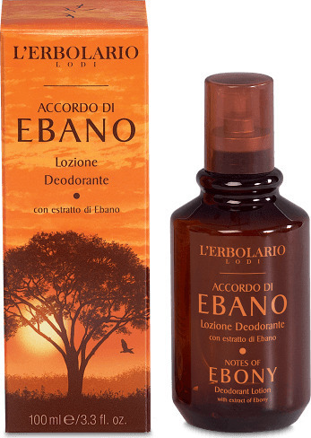 L' Erbolario Accordo Di Ebano Lozione Deodorante Spray Αποσμητική Λοσιόν (Έβενος) 100ml 100ml