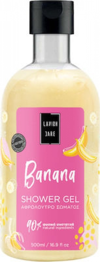 Lavish Care Banana Shower Gel Αφρόλουτρο 500ml (Μπανάνα)