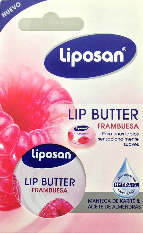 Liposan Lip Balm Butter Raspberry & Frambuesa 16,7gr