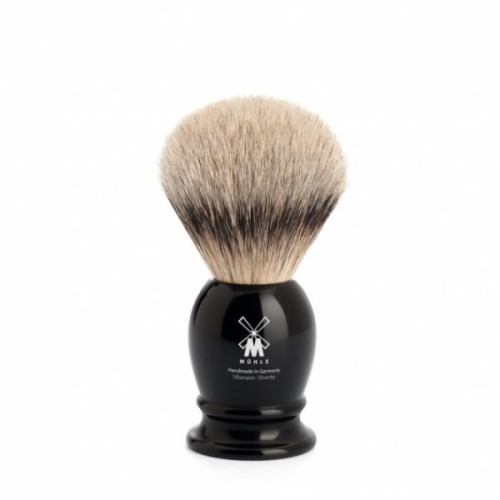 Muehle CLASSIC shaving brush 099 K 256 – silvertip badger/high-grade resin/19mm