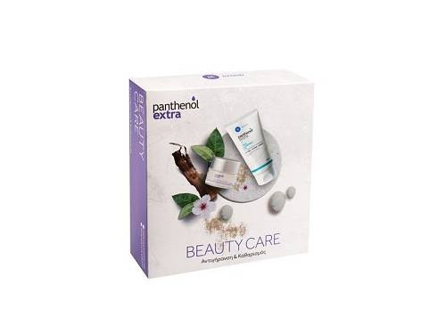 Panthenol Extra Beauty Care Face & Eye Cream 50ml & Face Cleansing Gel Ζελέ Καθαρισμού Προσώπου 150ml