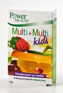 Power Health MULTI+MULTI KIDS 30μασ. δισκ.