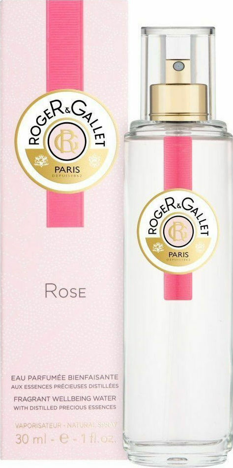 ROGER & GALLET - Rose Fragrant Wellbeing Water Άρωμα ευ Ζην με Πολύτιμα Εκχυλίσματα - 30ml