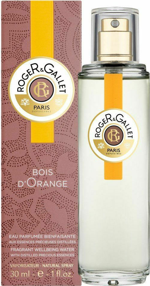 Roger & Gallet Bois d' Orange Eau Fraîche Vapo Fragrant Wellbeing Water Unisex Ξυλώδες Άρωμα 30ml