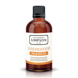 Simpsons Pre Shave Oil Sandalwood 50ml(1,69 fl.oz.)
