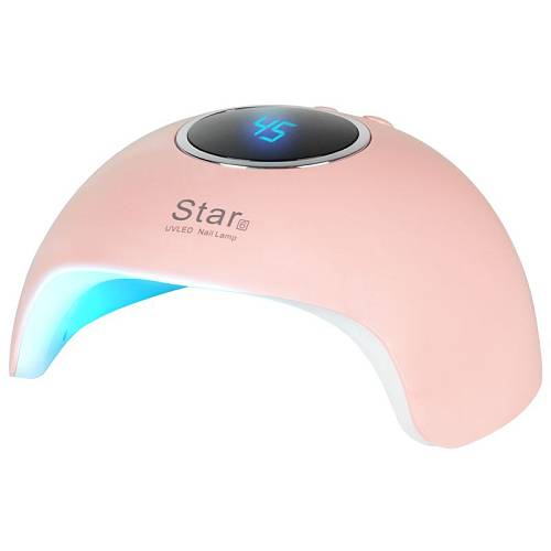Star 6 UV LED Επαγγελματική λάμπα Pink 24watt