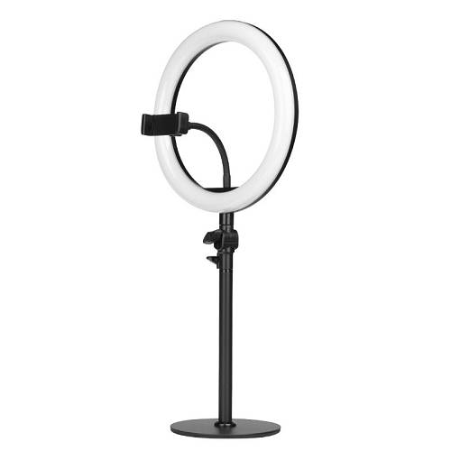 SELFIE RING MAKE UP LAMP LED 10 " ιντσών λυχνία LED 8 W  Μαύρο