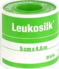 Αυτοκόλλητη επιδεσμική ταινία Leukosilk, 5cm x 4,6m