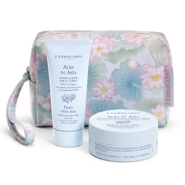 LErbolario Alba in Asia Beauty Set Scrub Σώματος 50ml & Αρωματική Κρέμα Σώματος 75ml