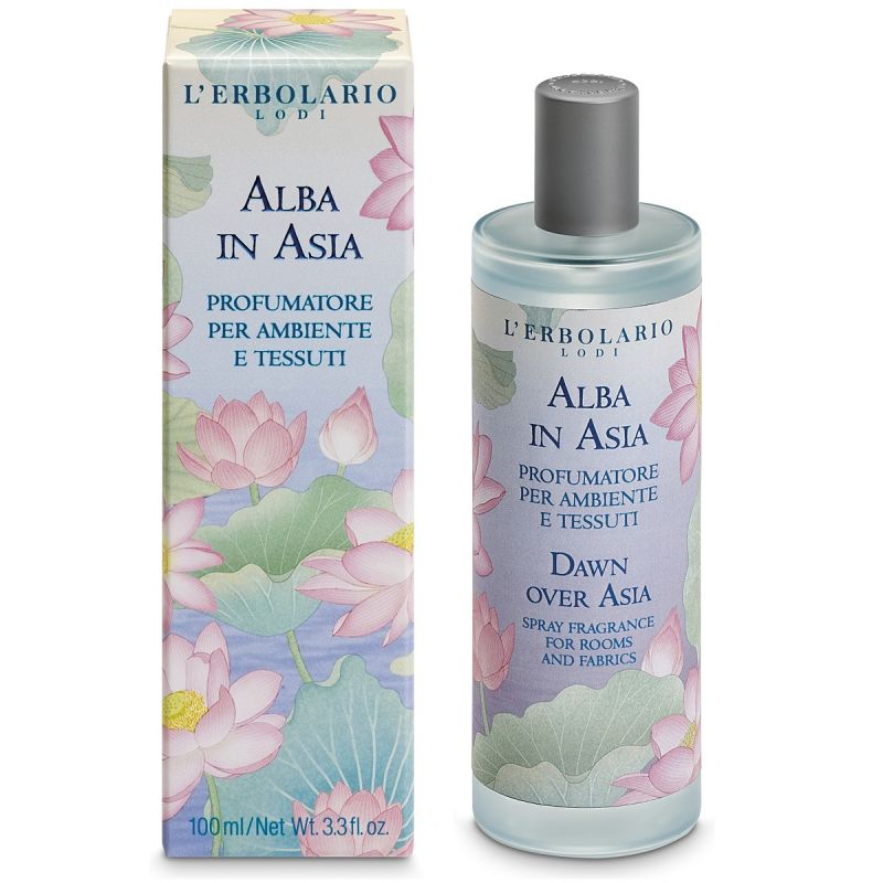 L Erbolario Alba in Asia Profumatore Ambiente e Tessuti Αρωματικό Spray για το Χώρο και τα Υφάσματα 100ml