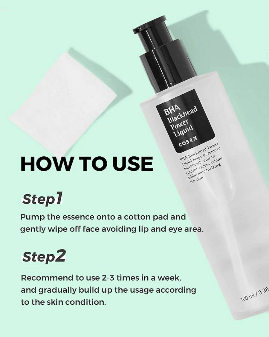 Cosrx - BHA Blackhead Power Liquid - Λοσιόν Για Μαύρα Στίγματα - 100ml