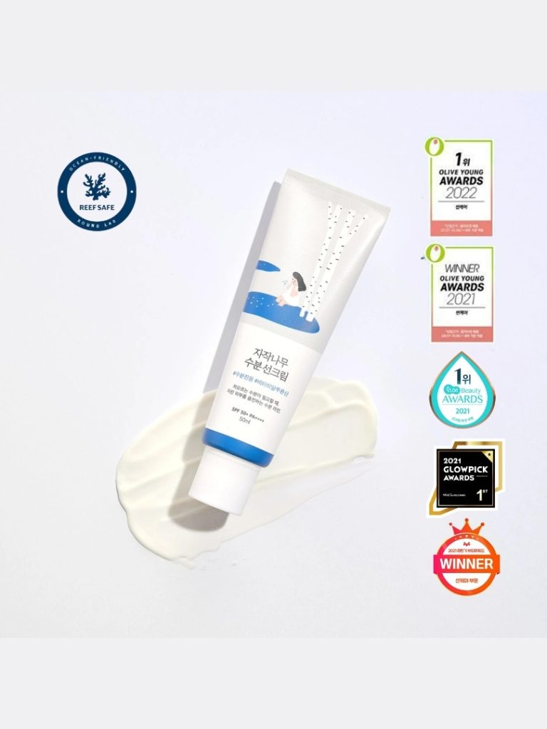 Round Lab - Birch Juice Moisturizing Sun Cream SPF50+ PA++++ - Moisturizing SPF Cream - Ενυδατικό αντιηλιακό με υψηλή προστασία 50 ml