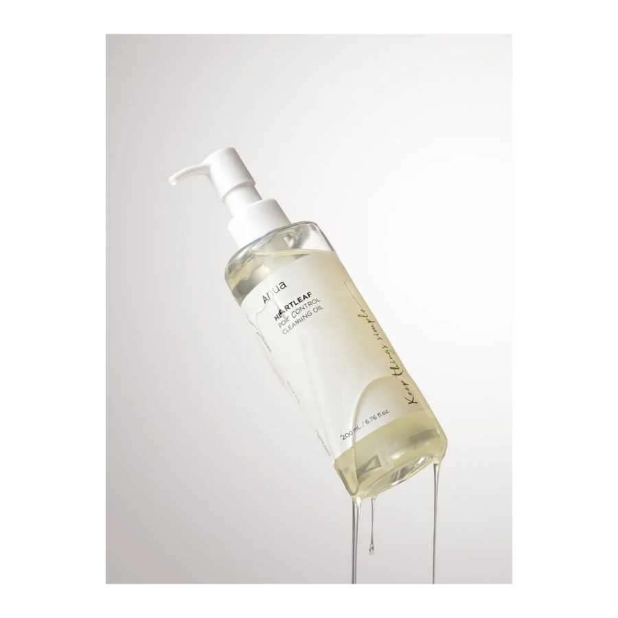 Anua Heartleaf Pore Control Cleansing  – Έλαιο για βαθύ καθαρισμό των πόρων - 200ml