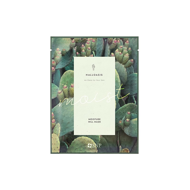 SNP Μάσκα με Σύμπλεγμα Εκχυλίσματος για Ενυδάτωση Halloasis Moisture Hill Mask - 25ml